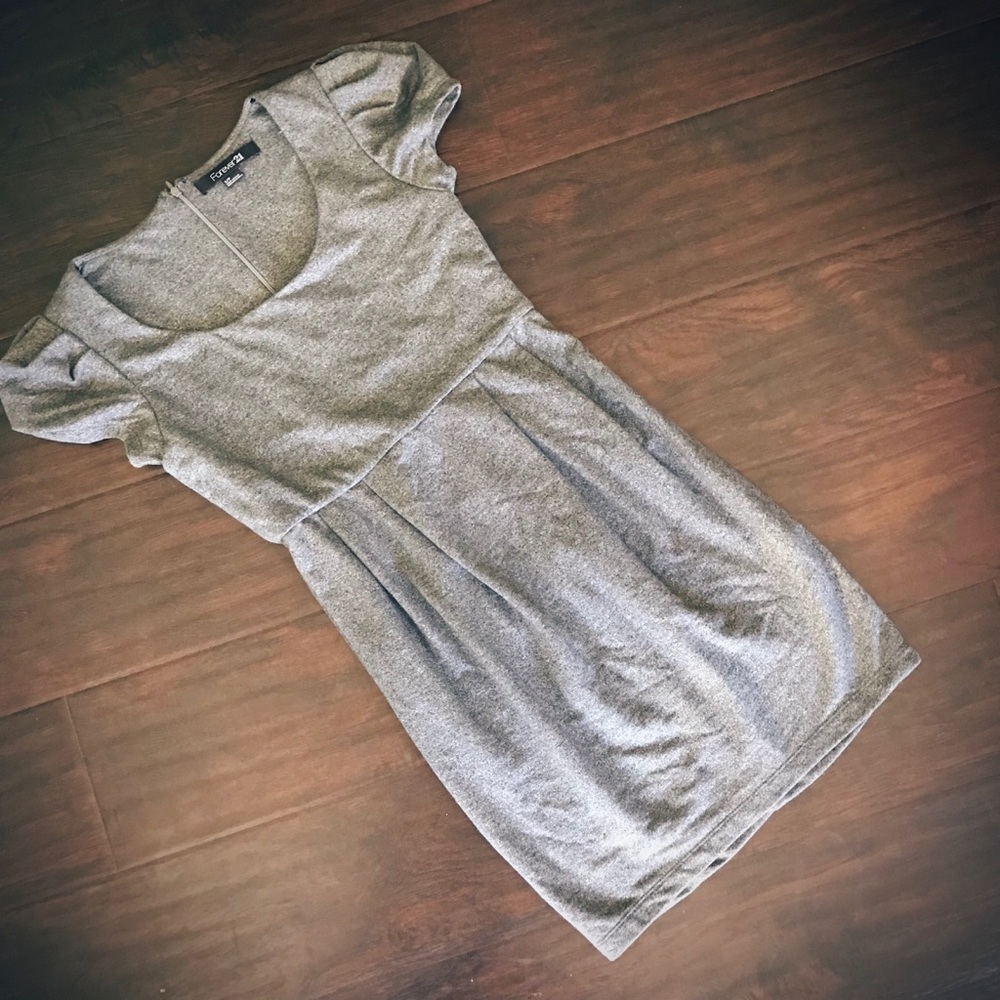 Gray dress
